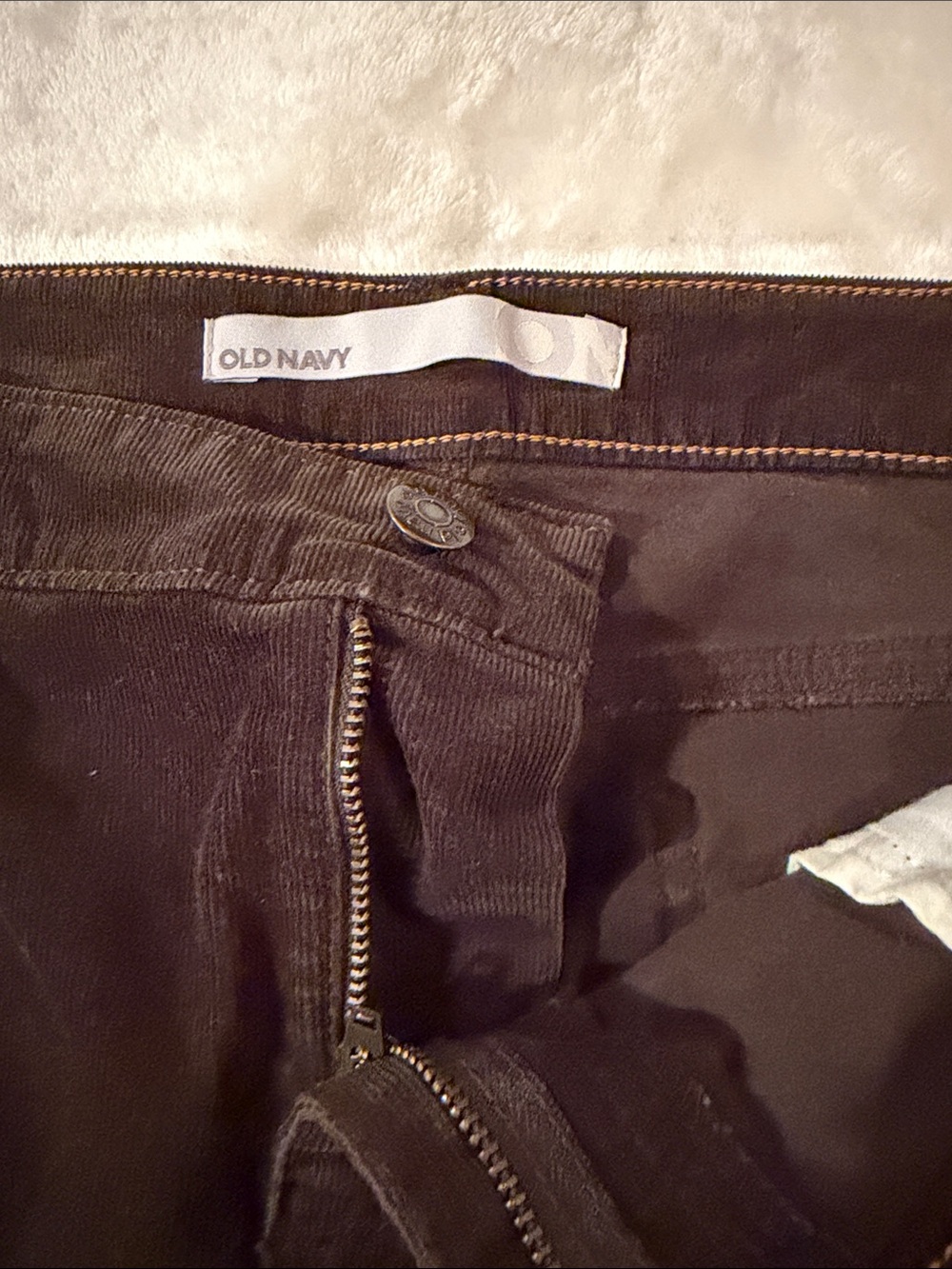 Old Navy Dark Brown Corduroy Pants